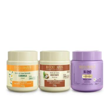 Imagem de Cronograma Bio Extratus Cabelos Claros E Loiros 250G