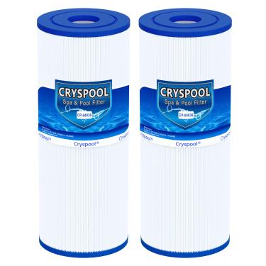 Imagem de Cryspool® Filtro 04036 compatível com CX225RE, C225, Commander II 57010500, PA225-4/M4, C-4325, FC-1220, cartucho de filtro de spa de 25 metros quadrados, pacote com 2