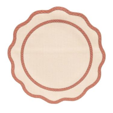 Imagem de Jogo Americano Copa E Cia Avulso Brazil Nature Lola Circular Rosê