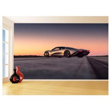 Imagem de Papel De Parede 3D Carro Mc Laren Pista Super 3,5M Car244 - Você Decor