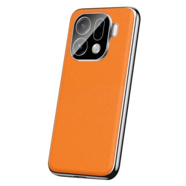 Imagem de Laranja, X9, FWYANZH Shell para Oppo Find X9/X9pro, capa de telefone com borda macia à prova de choque para câmera completa proteção de lente capa de couro