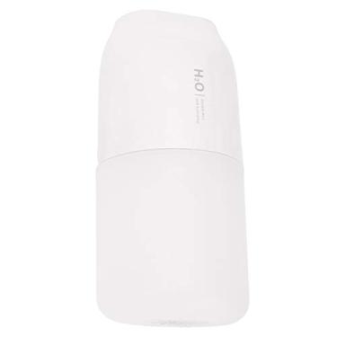 Imagem de Zerodis Desumidificadores Difusor de Ar de Atomização Com Luz Noturna para Quarto Uso de Escritório 300ml Usb Umidificador de Viagem Portátil Nano Eletrodomésticos (Branco)