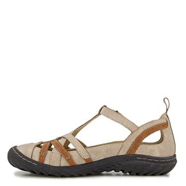 Imagem de JBU Sapatilha feminina Dove Comfort Casual Maryjane, Tan/Tan claro, 38