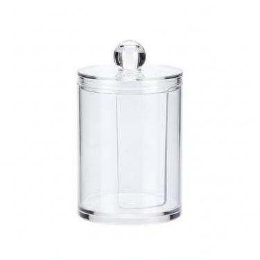 Imagem de Pote Organizador para Discos de Algodão Acrílico com Tampa