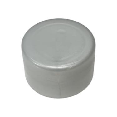 Imagem de Tampa de Tubete Para Doce Artesanato Festa Lembrancinha Aniversário Comemoração Varias Cores (PRATA, 10)