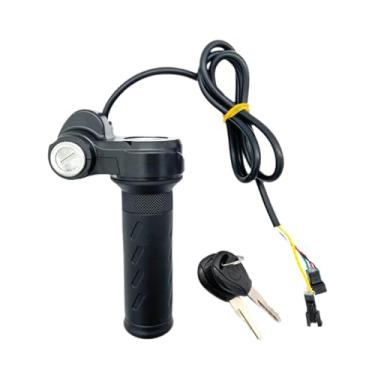 Imagem de UGPLM Manopla de acelerador para bicicleta elétrica, leve, antiderrapante, com trava de Ideal para profissionais que precisam de reparos, Instalação Correta