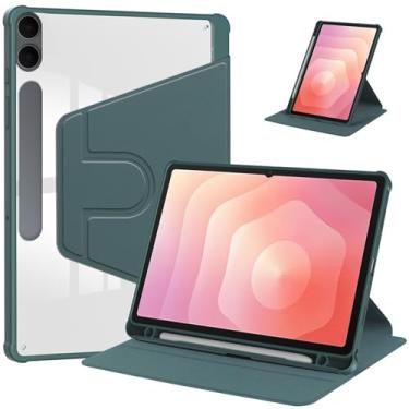 Imagem de Capa para Samsung Galaxy Tab S11 Ultra de 14,6 polegadas, despertar/hibernar automaticamente, ângulos de visualização múltipla, capa fina e leve, couro sintético + PC, compatível com Samsung Galaxy