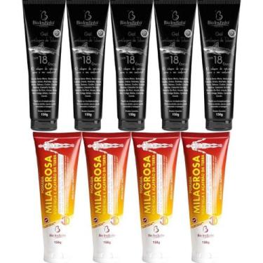 Imagem de Kit 5 Gel Cartilagem De Tubarão 150G 4 Pomada Milagrosa 150G - Bio Ins