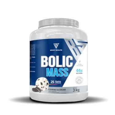 Imagem de Hipercalórico Bolic Mass 3kg 44g Proteína Body Shape (Cookies)