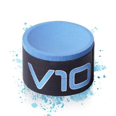 Imagem de YEUEK TAOM Suporte de giz de piscina em formato redondo, ferramentas práticas, acessórios de bilhar, miniestojo magnético com ponta de giz, caixa redonda de bilhar