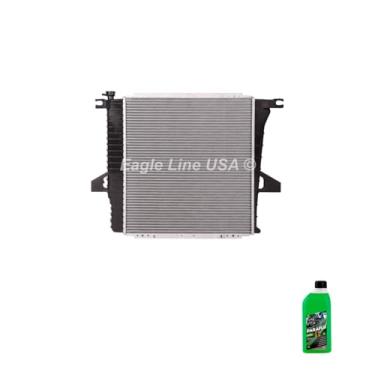 Imagem de Kit Radiador Ford Ranger 2.5 98/04 2.8 MAX + Aditivo Paraflu Verde 1L