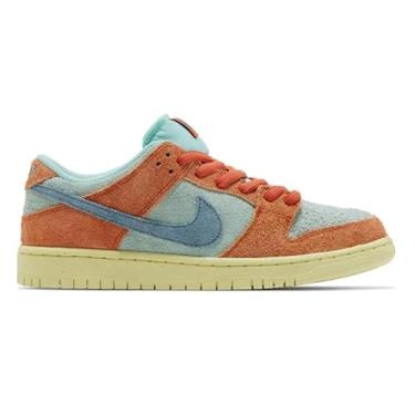 Imagem de Nike SB Dunk Low Orange Emerald Rise, Laranja/Ruído Aqua-Esmeralda Rise - Chiffon Limão, 8.5 Women/10 Men