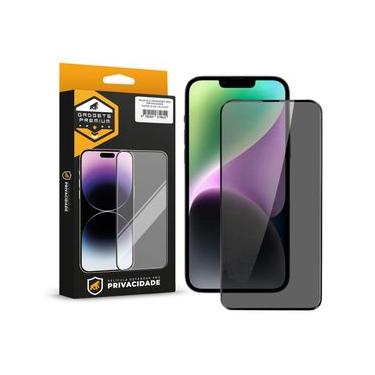 Imagem de Película para iPhone 14 - Defender Pro Privacidade - Preta - Gshield