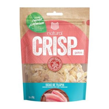 Imagem de Petisco Natural Crisp Iscas de Tilápia 20g  Saudável e Saboroso para G