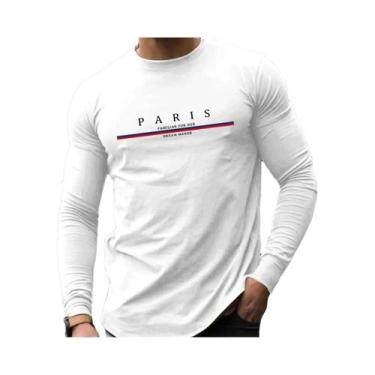 Imagem de Camiseta Masculina plus Size De Algodão, Corte Solto, Casual, Esportiv