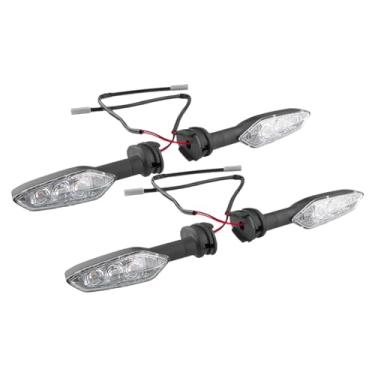 Imagem de Generic Luz indicadora de direção para motocicleta com luz amarela para YBR250 FZ6R XJ6N XSR 900 - Peças de Reposição, Capa Transparente de 4 Peças
