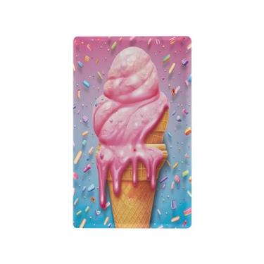 Imagem de Wassud Placa de cobertura para interruptor de luz, interruptor único, capas de parede, placa de parede, sorvete, decorativa, decoração de casa, sala de estar, quarto, decoração