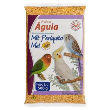 Imagem de Ração De Mel Para Periquito Águia 500g Saúde E Energia - mimos pet
