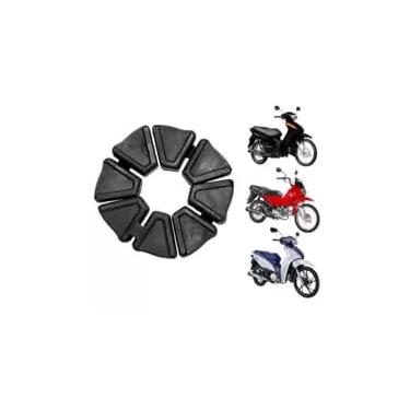 Imagem de Bucha Borracha Coxim Da Coroa Kit Moto Biz 125 Pop 110