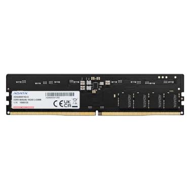 Imagem de Memória RAM Adata DDR5 8GB 5600MHz CL46, Alta Performance e Eficiência para Desktop – AD5U56008G-S