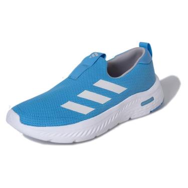Imagem de Tênis Feminino Adidas Cloudfoam Move Lounger - Azul+Banco-Feminino