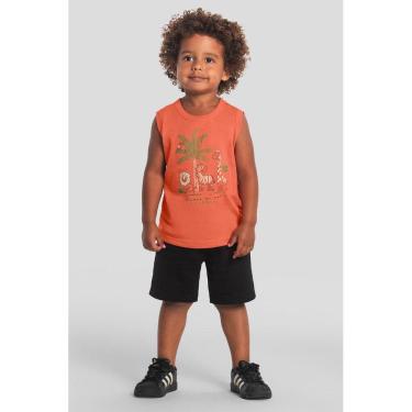 Imagem de Regata infantil menino de safari Brandili