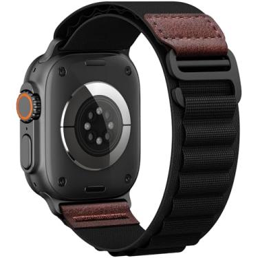 Imagem de Pulseiras masculinas femininas de nylon elástico macio de 49 mm, 46 mm, 44 mm, 42 mm, 41 mm, 40 mm, 38 mm, SE 3 2 1, SE 3 2 1