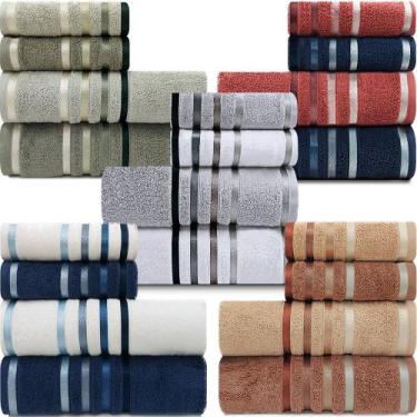 Imagem de Jogo de toalhas Banhão Gigante Karsten Lumina 4 Peças - Fio Penteado -