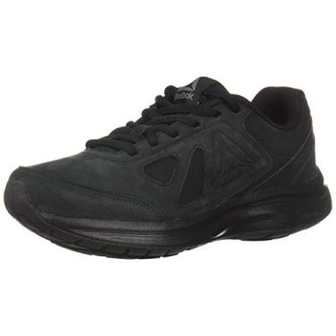 Imagem de Reebok Tênis feminino Walk Ultra 6 DMX Max, Preto/liga, 34