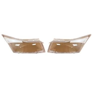 Imagem de Compatível com chevrolet cruze 2008 2009 2010 2011 2012 2013 2014 escudo do farol do carro abajur transparente capa lente(A Pair)
