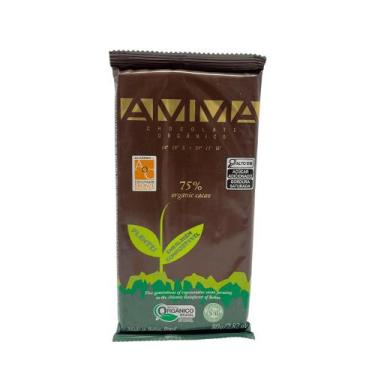 Imagem de Chocolate Orgânico 75% Cacau Amma 80g