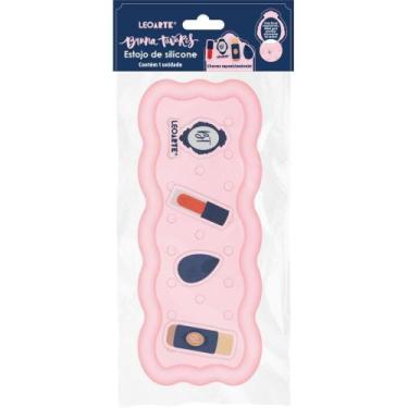 Imagem de Estojo Simples Bruna Tavares em Silicone com PINS Personalizáveis - Le