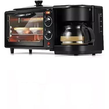 Imagem de Máquina Café da Manhã 3 em 1 Multifuncional com Forninho e Cafeteira Compacta Prática para Cozinha Voltagem: 220V