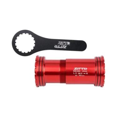 Imagem de Rolamento Cerâmico Press Fit ZTTO BB386 De 24 30mm E Ferramenta De Ins