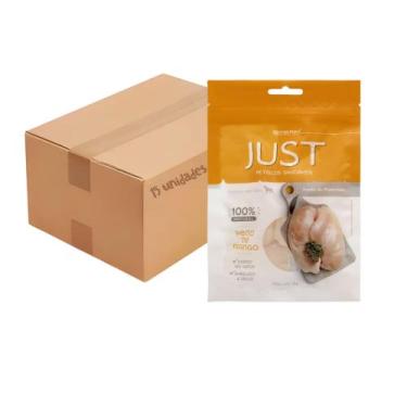 Imagem de Kit Petisco Just Peito de Frango Cães Gatos 55g 15 unidades - GERMANHA