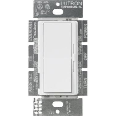 Imagem de Lutron DVTV-WH Diva 30mA Single Pole 0-10V Fluorescent Dimmer, White