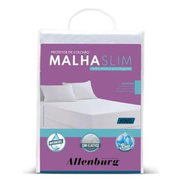 Imagem de Protetor De Colchão Impermeável Malha Slim King Altenburg King