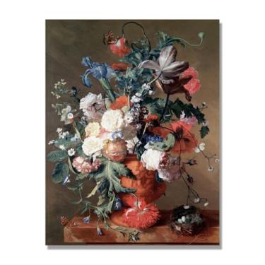 Imagem de NHLDZYH Tela decorativa cozinha, arte vintage especiarias coloridas, arte de parede quadros para sala de estar quarto cozinha. B84. 60 x 80 cm apenas tela