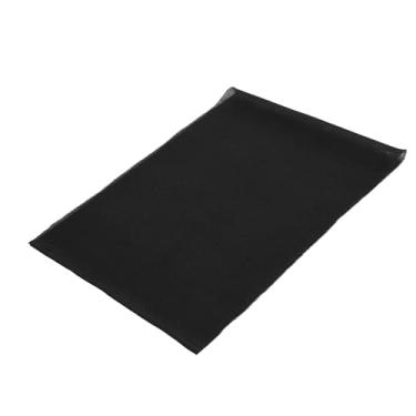 Imagem de Generic Capa Protetora de Tecido de Malha de Alto-falante para Alto-falante à Prova de Poeira, Tecido Antipoeira para Equipamento de áudio, Textura Macia para Som Harmonioso, 1,4m X 0,5m (Preto)