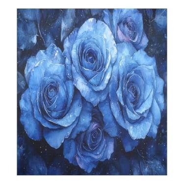 Imagem de Blueangle Capa magnética para lava-louças rosas Dia dos Namorados, decoração da capa frontal da máquina de lavar louça, adesivos de eletrodomésticos, adesivos de eletrodomésticos, 58 cm C x 66 cm