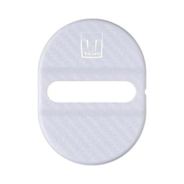 Imagem de Capa Protetora Antiferrugem Para Fechadura De Porta De Carro 4pcs Almo