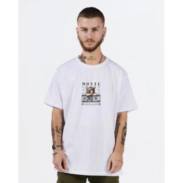 Imagem de Camiseta Regular Estampada - Angel Money Masculina-Masculino