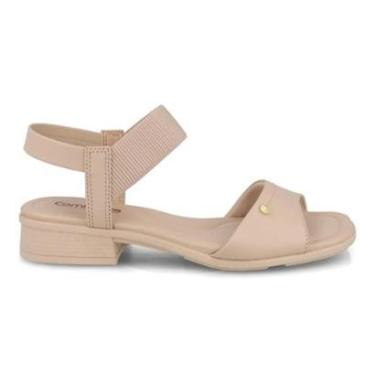 Imagem de Sandália Comfortflex Salto Bloco Feminina-Feminino