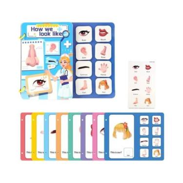 Imagem de Livro Sensorial Montessori Para Bebês: Brinquedo Educativo Silencioso 