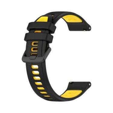 Imagem de Pulseira De Silicone 20/22mm Para Amazfit Bip 6 GTR Huawei Watch GT 5 