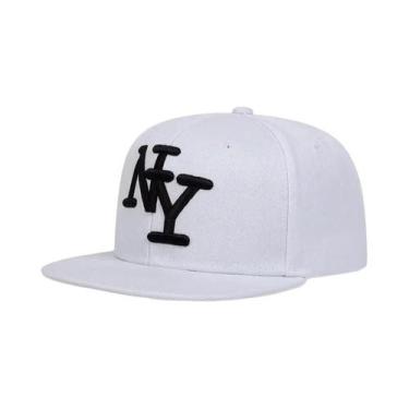 Imagem de Boné De Beisebol Unissex Ajustável Com Bordado Hip-Hop, Chapéu Casual 