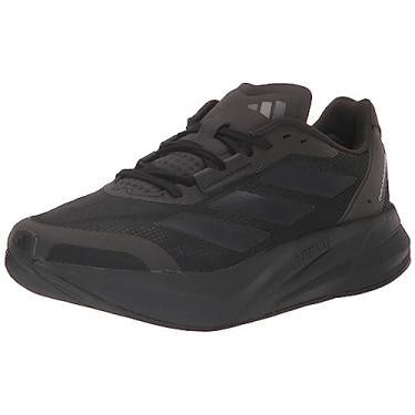 Imagem de adidas Tênis de corrida masculino Duramo Speed, Core preto/carbono/calçado branco, 39