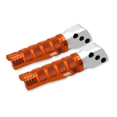 Imagem de Anti-derrapante Pedaleira traseira para pedal de passageiro, para cbr600rr 2003-2016 cbr1000rr 2004-2023(Orange CBR1000RR)