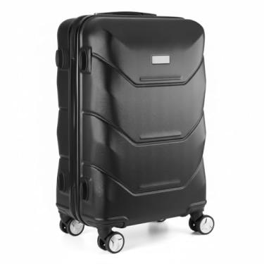 Imagem de Mala de Viagem 60L Easy Travel em ABS com Rodas 360° e Abertura Frontal