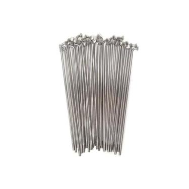 Imagem de Jogo de Raio Bicicleta 3X75mm Inox Prata - Richman Spokes